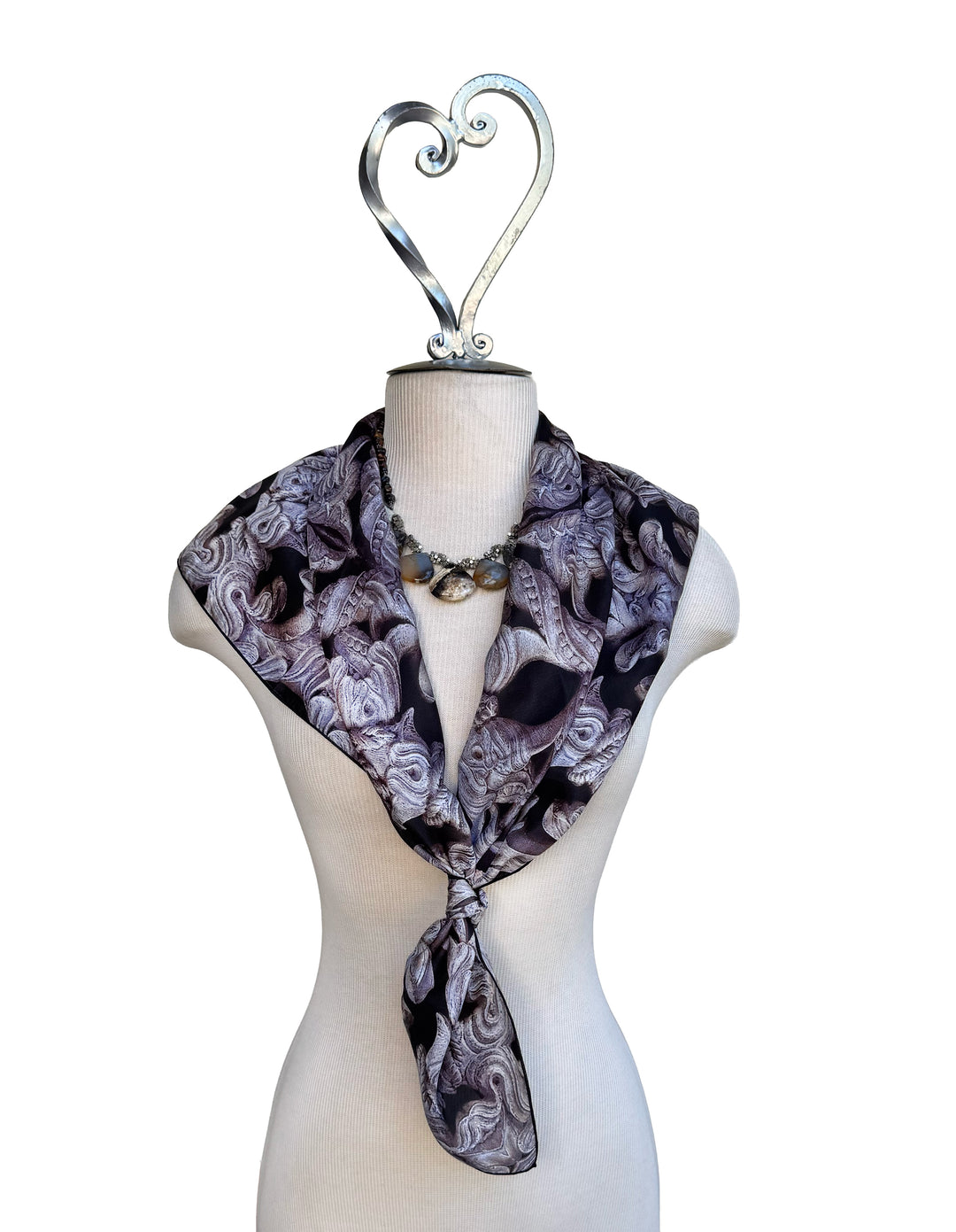 Monastery Square Scarf