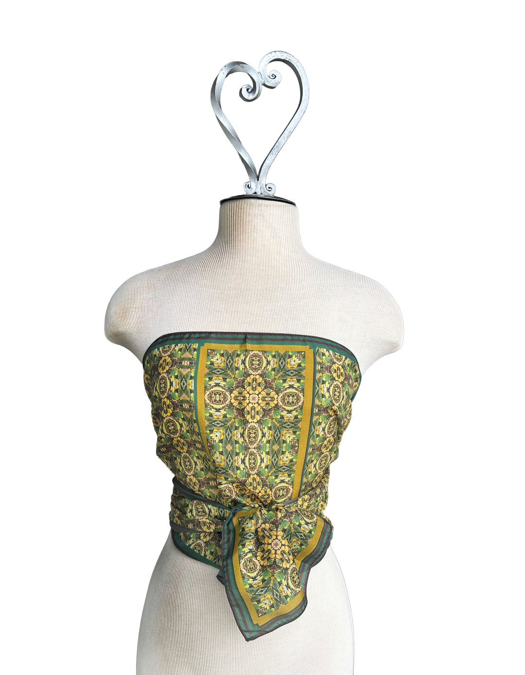 Parisian Leaves 1 Long Scarf