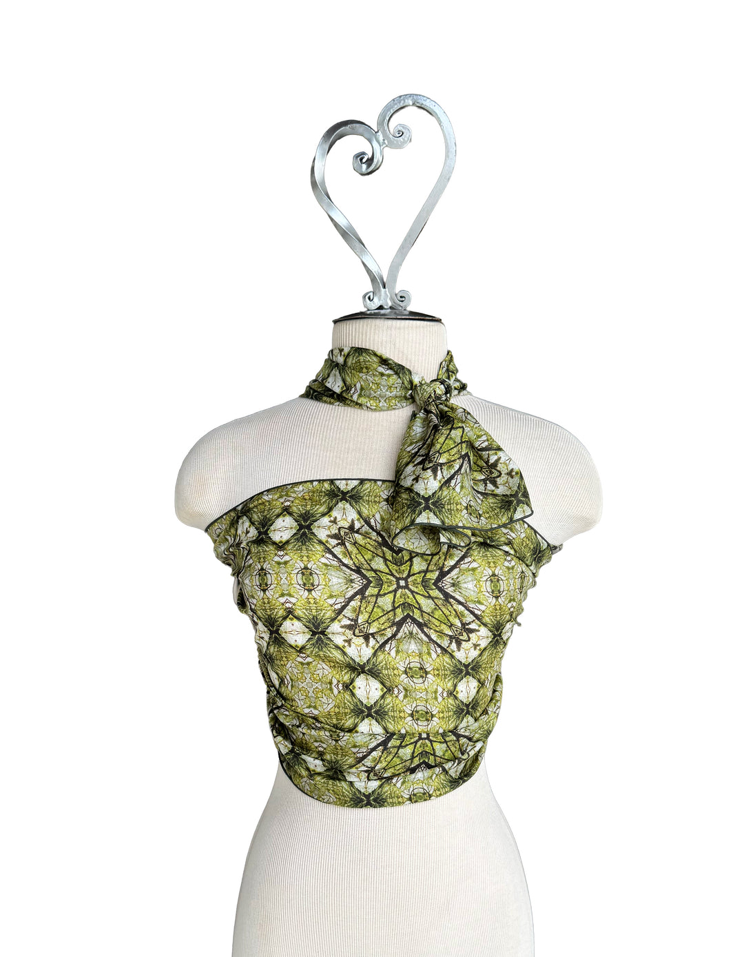 Spring Pine Diamond Long Scarf