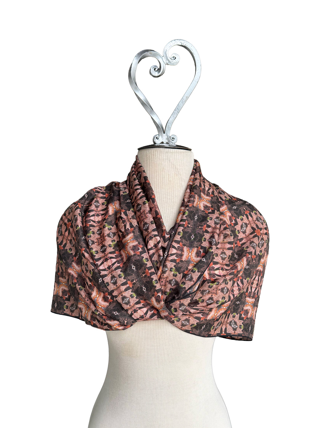 Leaves and Twigs 2 Long Scarf