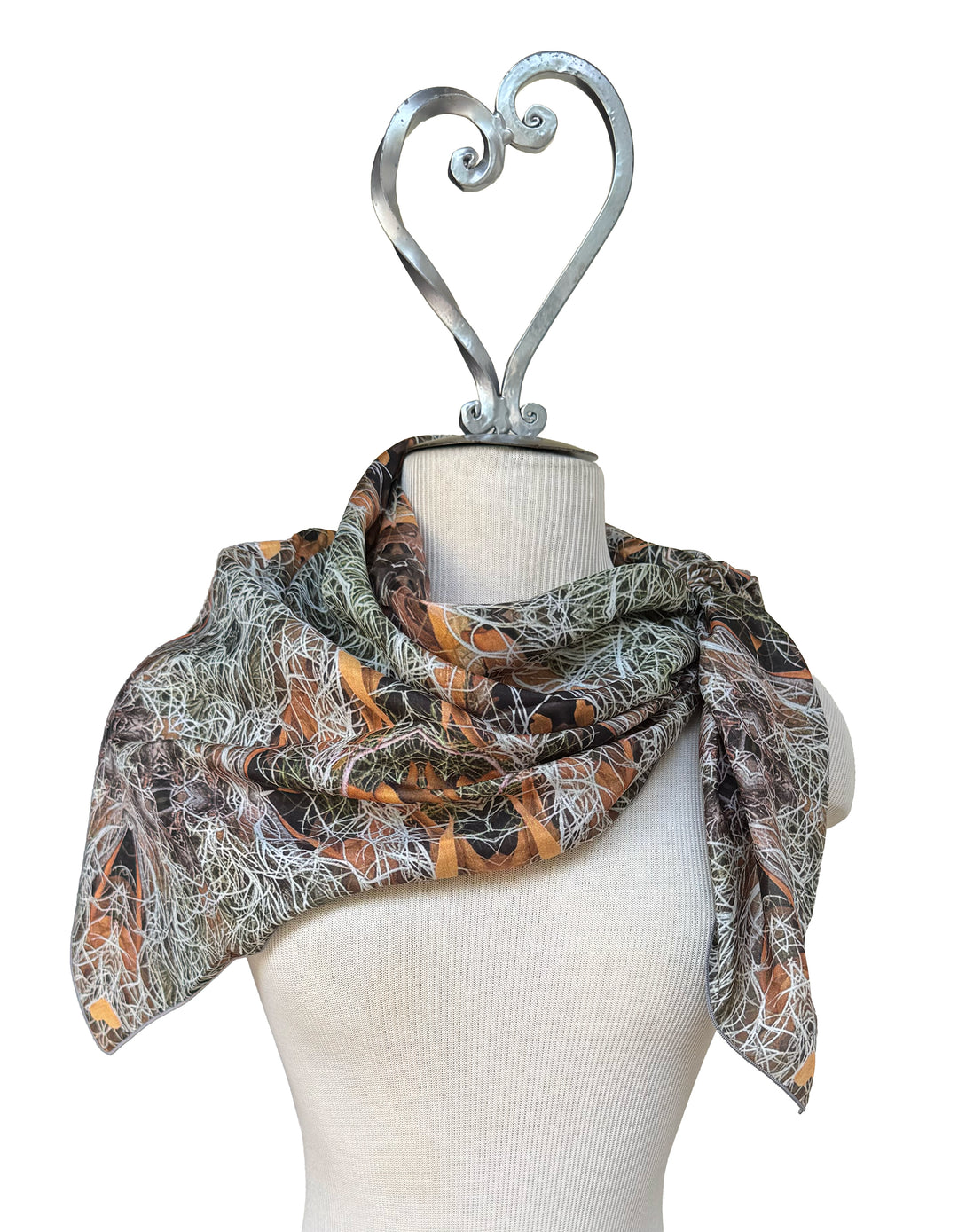 Beryl's Spanish Moss Square Scarf