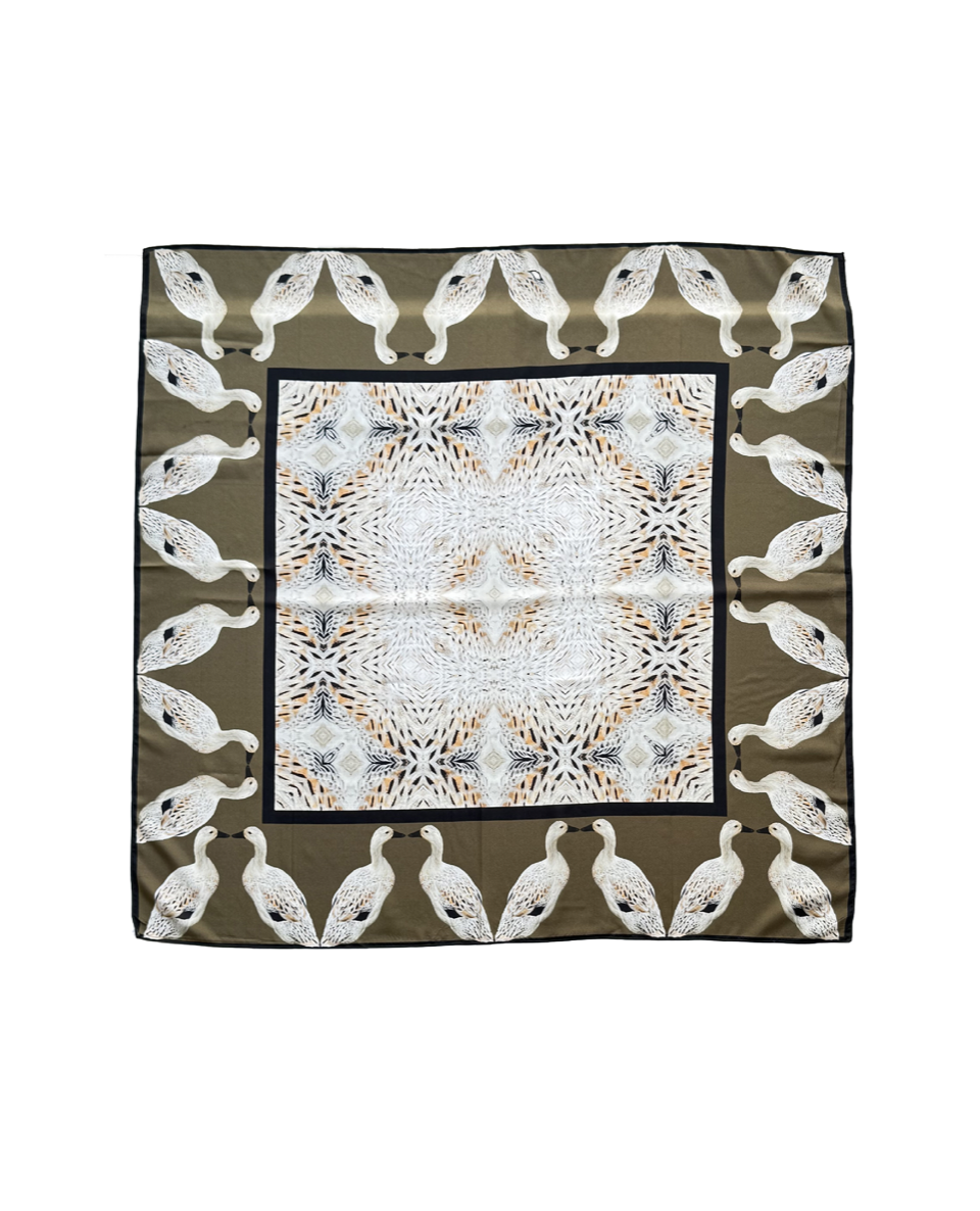 Pretty Duck Square Scarf