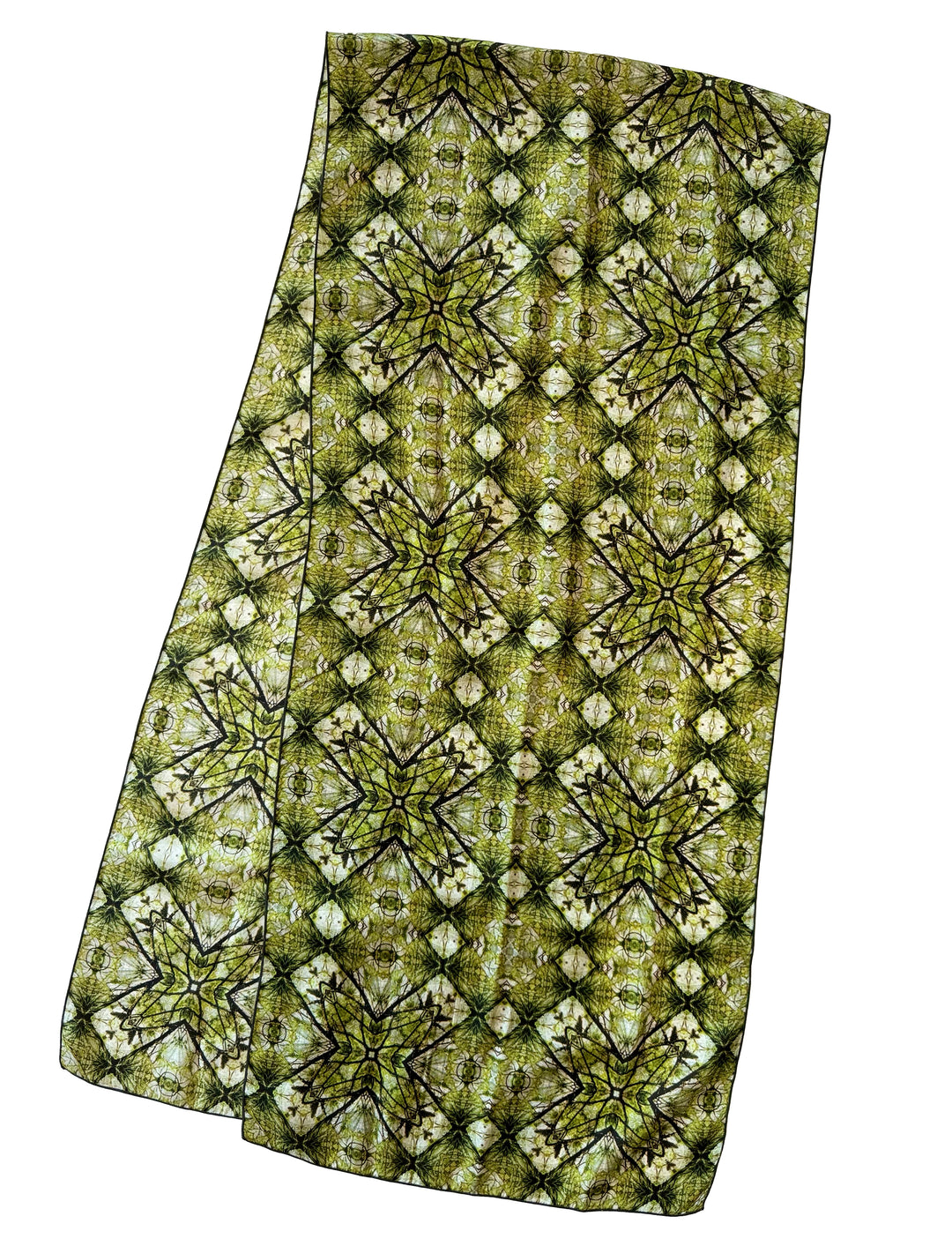 Spring Pine Diamond Long Scarf