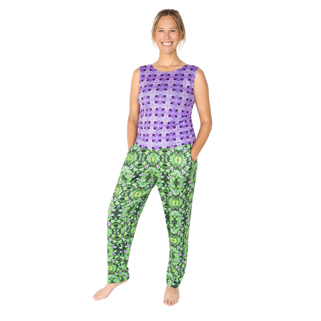 Morning Glory Stripe Leisure Pants