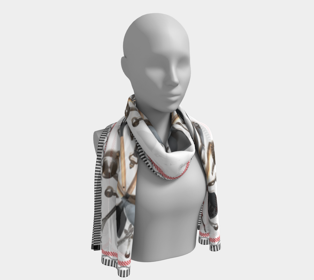 Kitchen Utensils Long Scarf