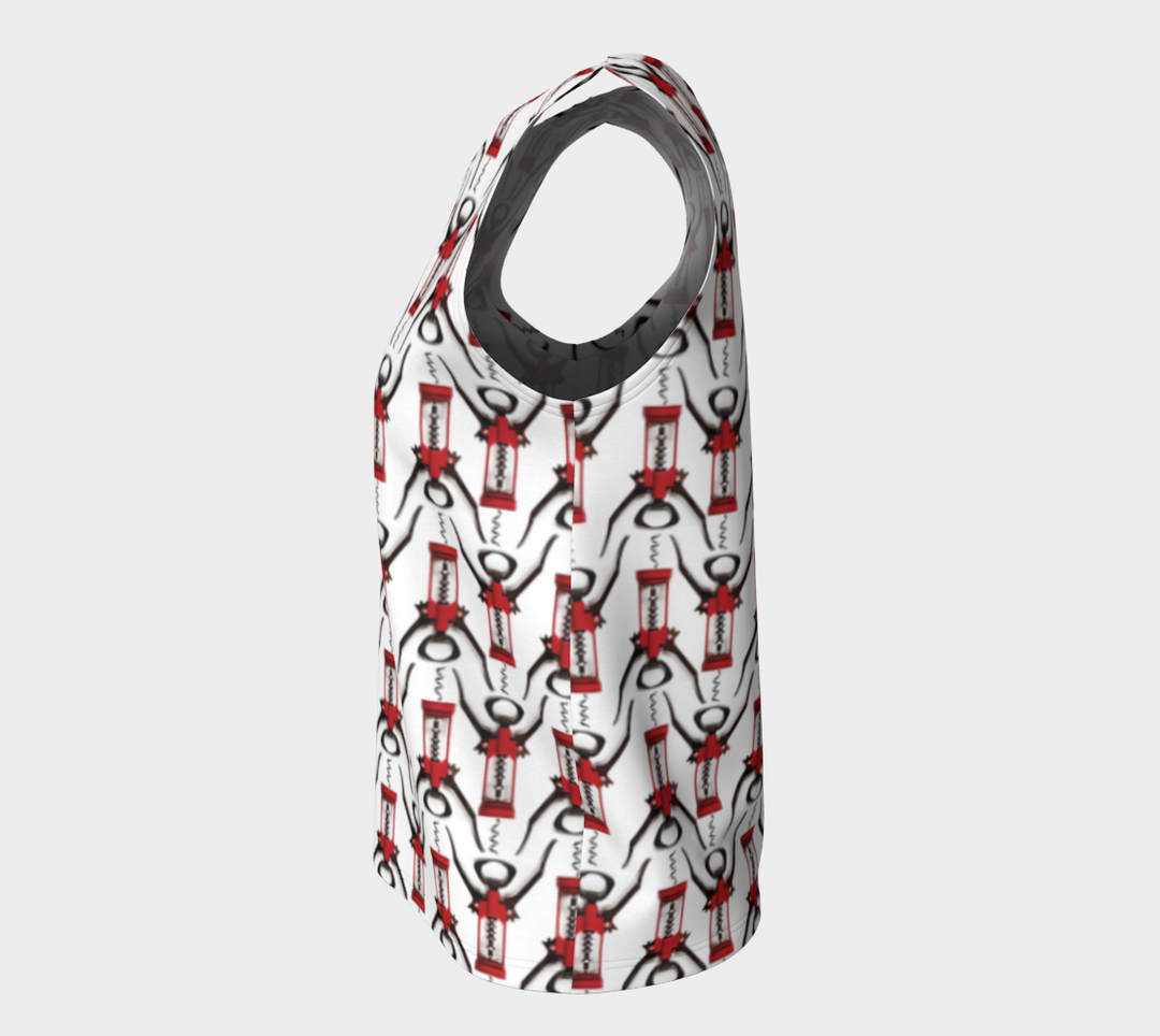 Kitchen Utensils Corkscrew (Regular) Loose Tank Top