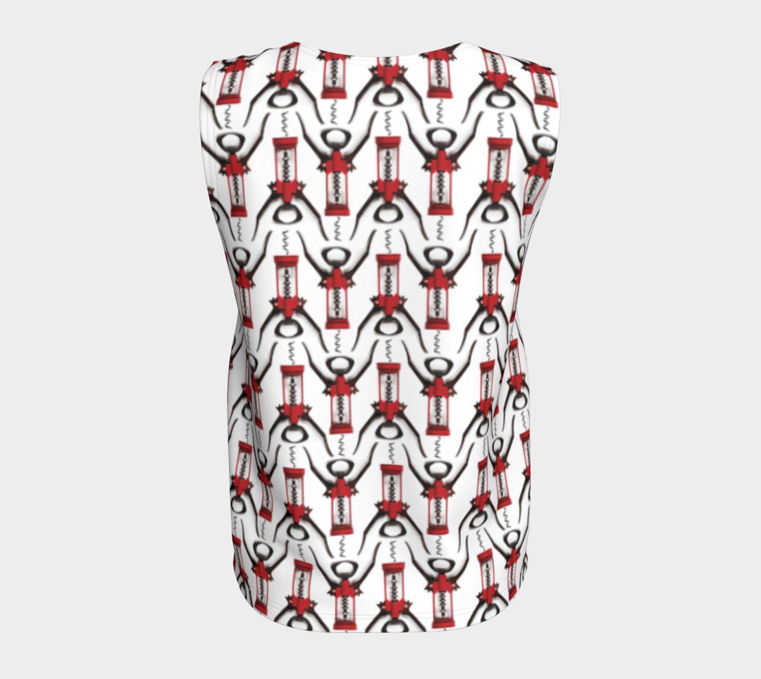 Kitchen Utensils Corkscrew (Regular) Loose Tank Top