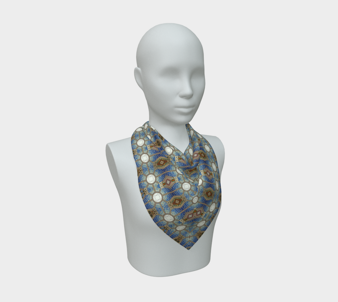 Celestial Ceiling 9 Square Scarf