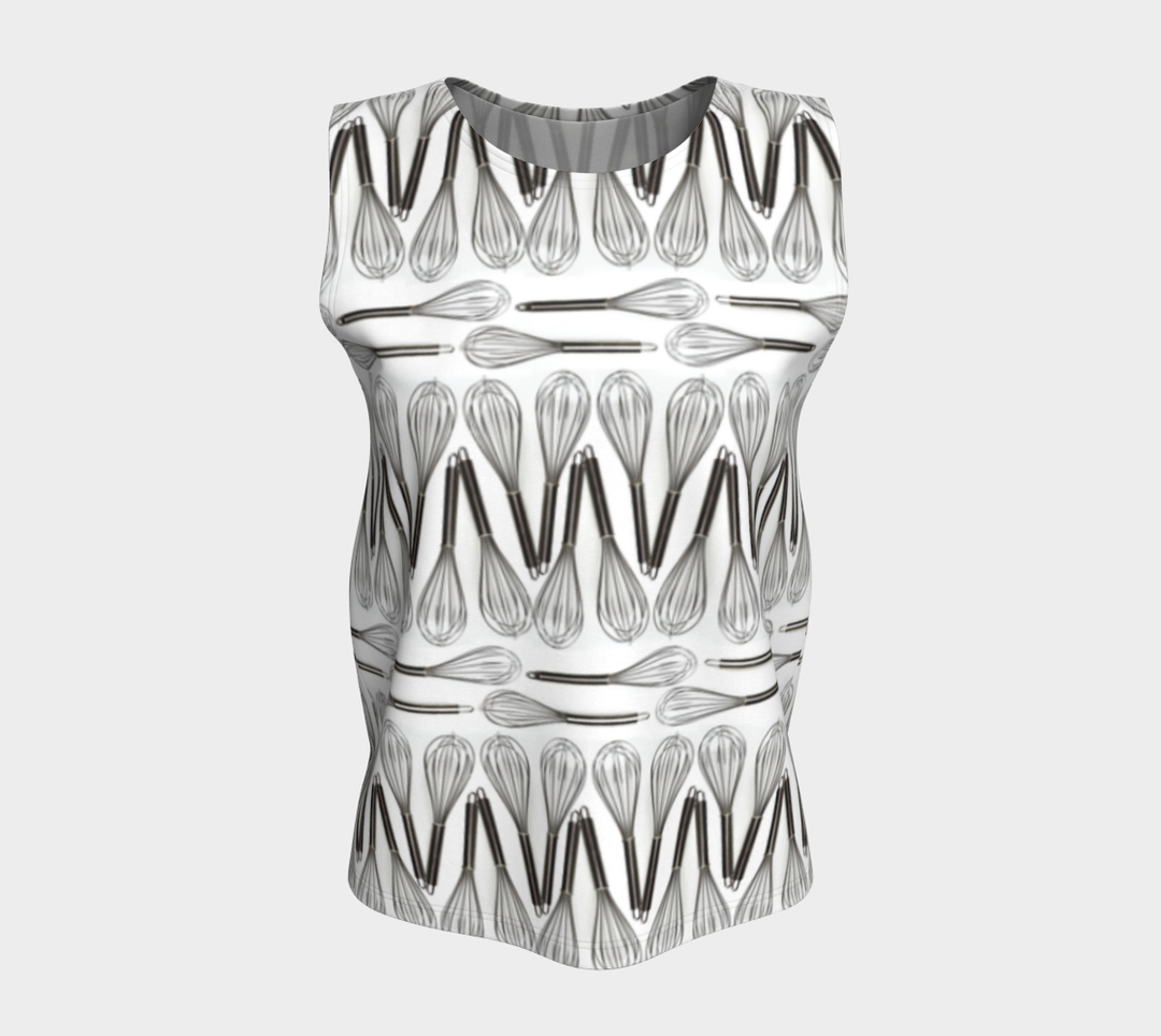 Kitchen Utensils Whisk (long) Loose Tank Top