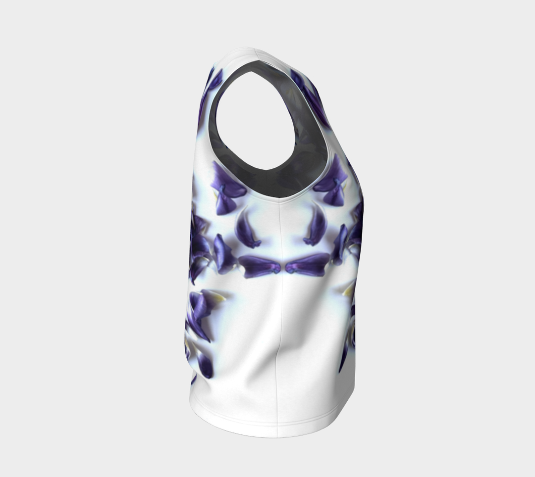 Purple Tulip Mess (Regular) Loose Tank Top