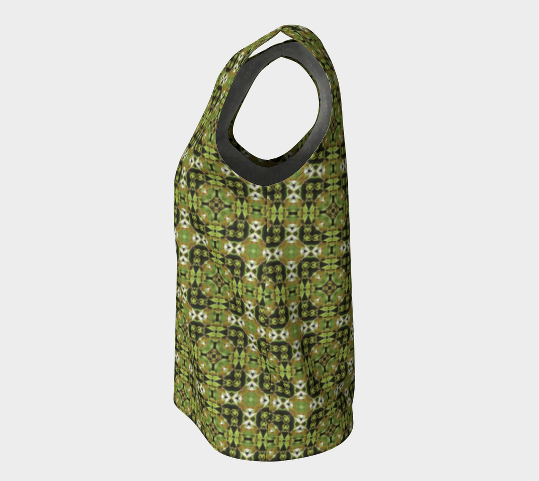 Magnolia Leaf 2 (Regular) Loose Tank Top