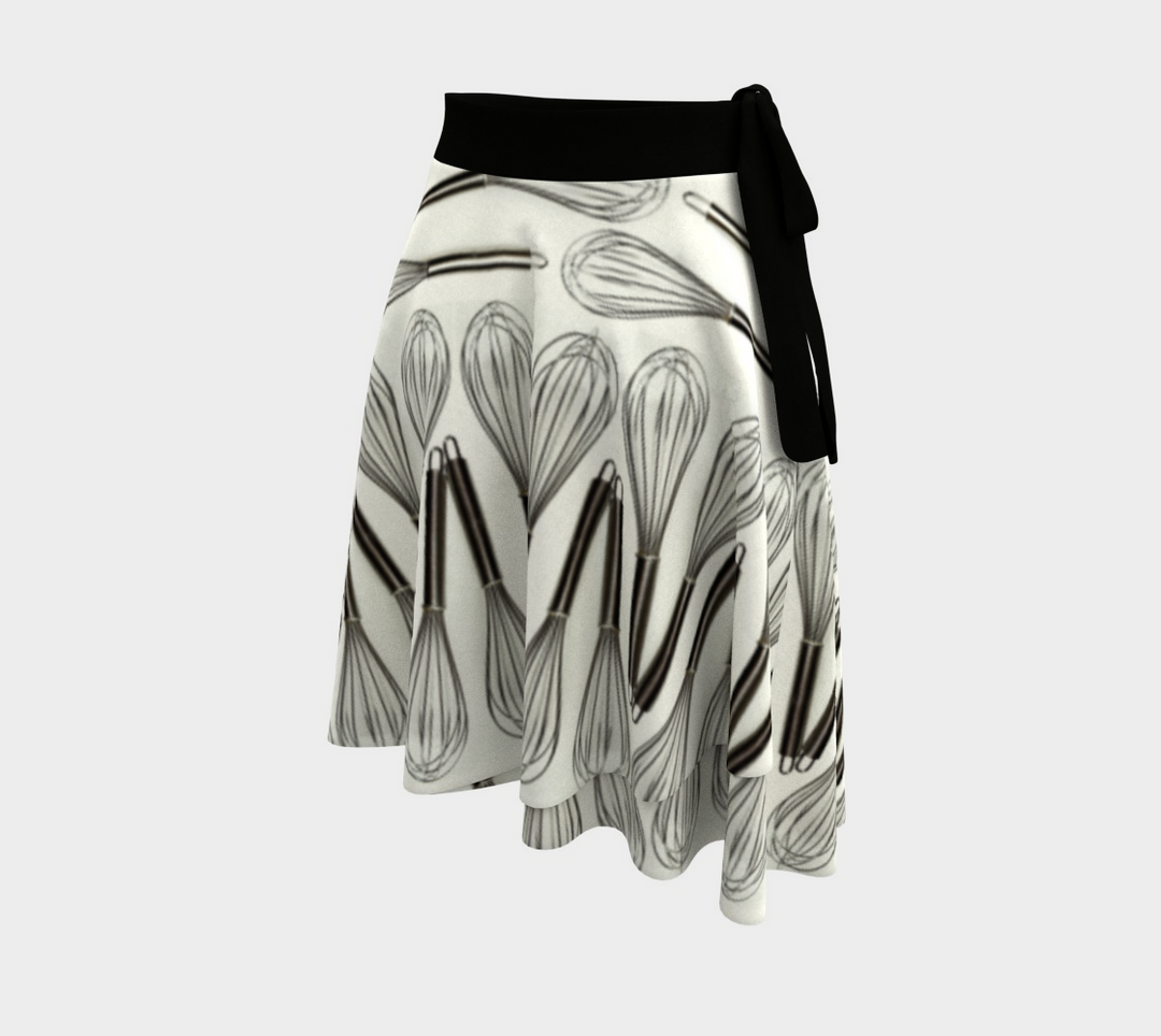 Kitchen Utensils Whisk Wrap Skirt