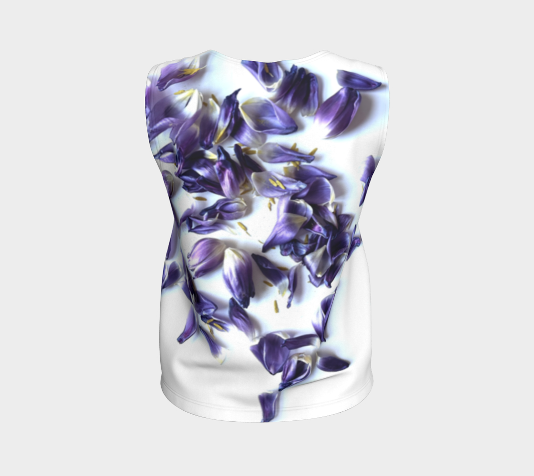 Purple Tulip Mess (Regular) Loose Tank Top