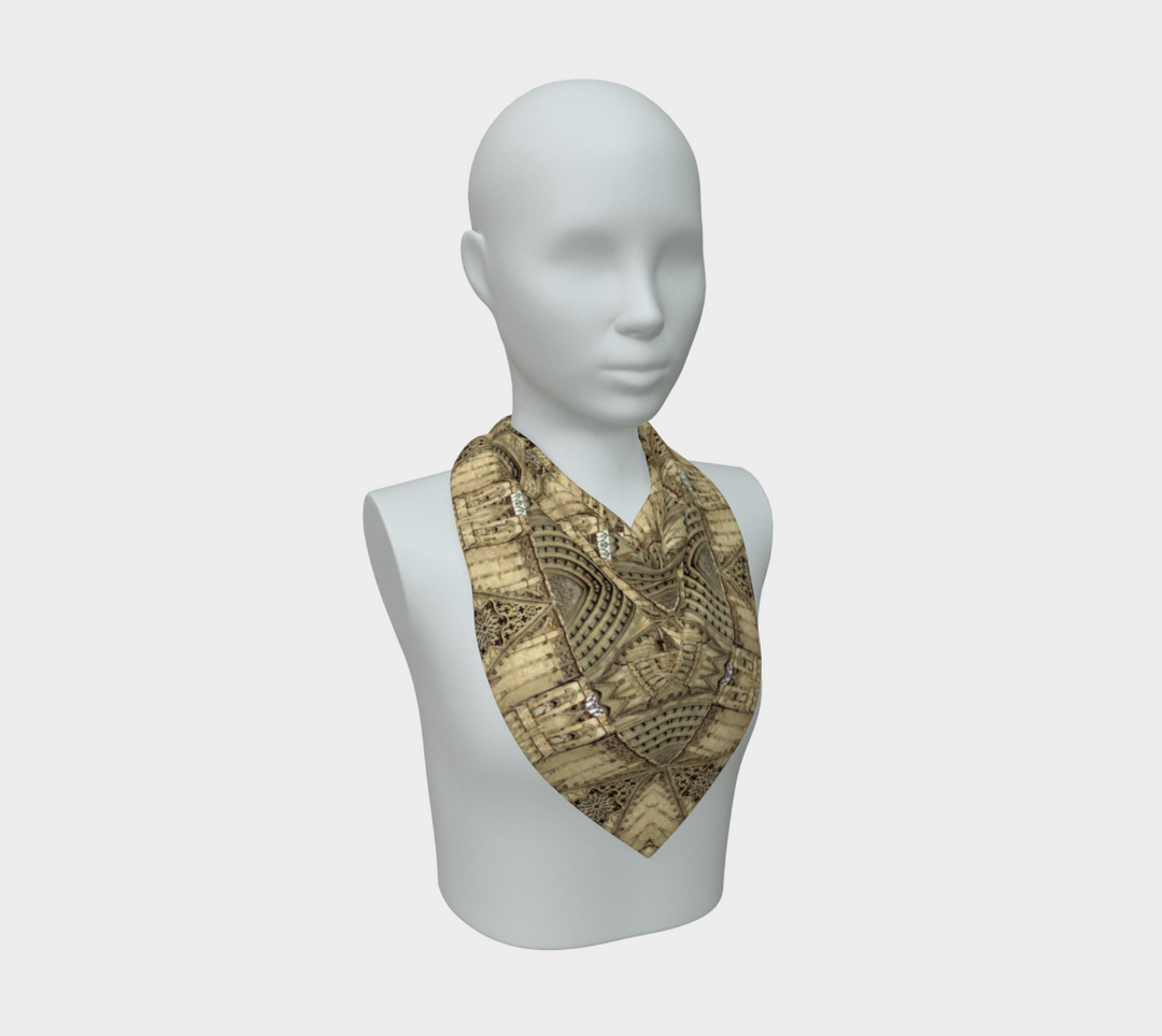 Cathedral Doorway Square Scarf