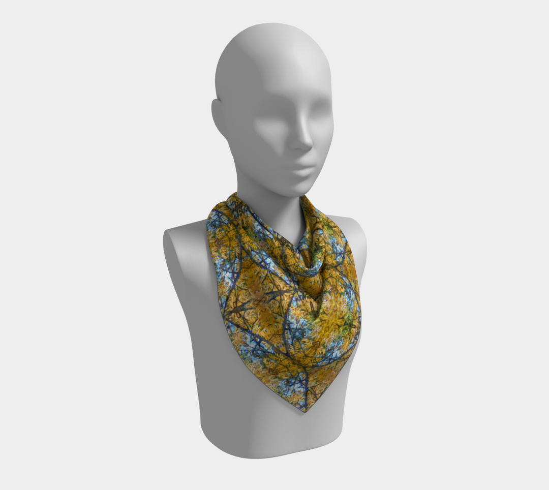 Sunny Day Sumac Square Scarf