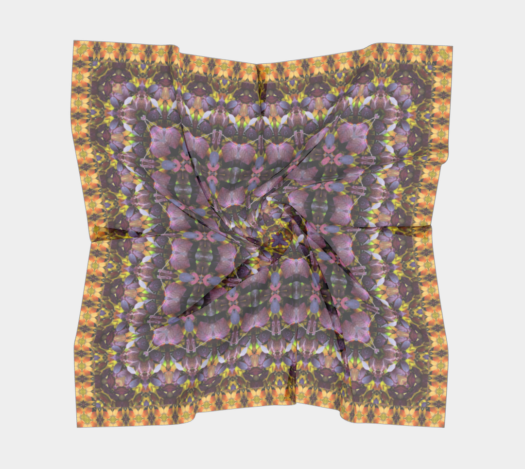 Virginia Autumn 3 Square Scarf