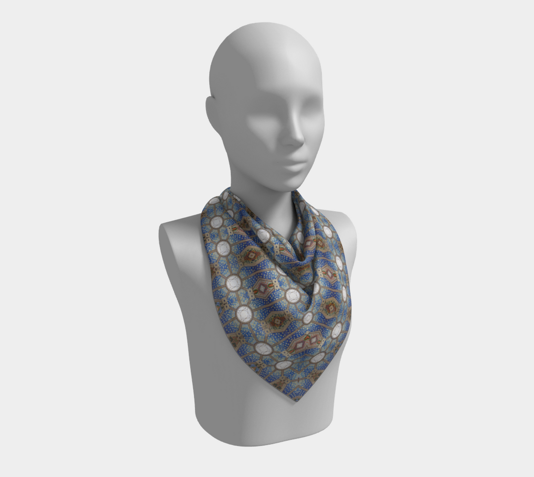 Celestial Ceiling 9 Square Scarf