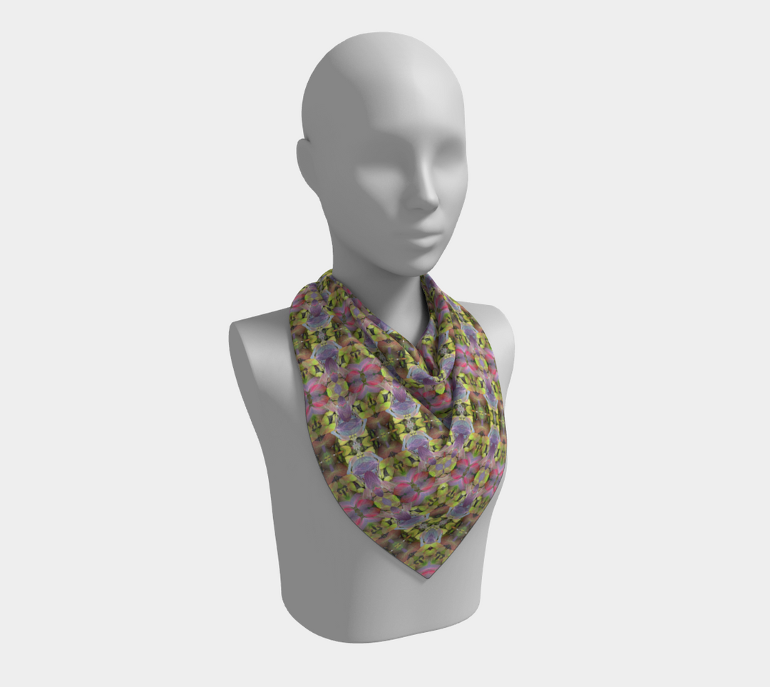 Virginia Autumn 1 Square Scarf