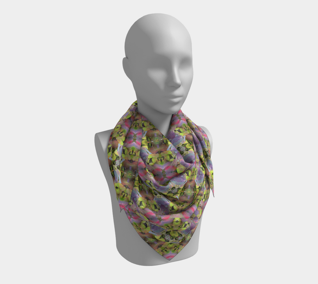 Virginia Autumn 1 Square Scarf