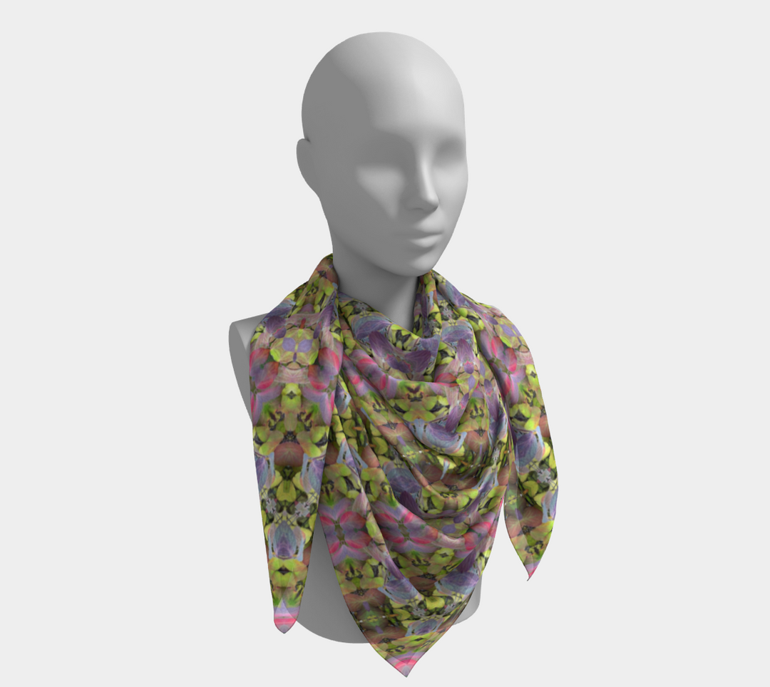 Virginia Autumn 1 Square Scarf