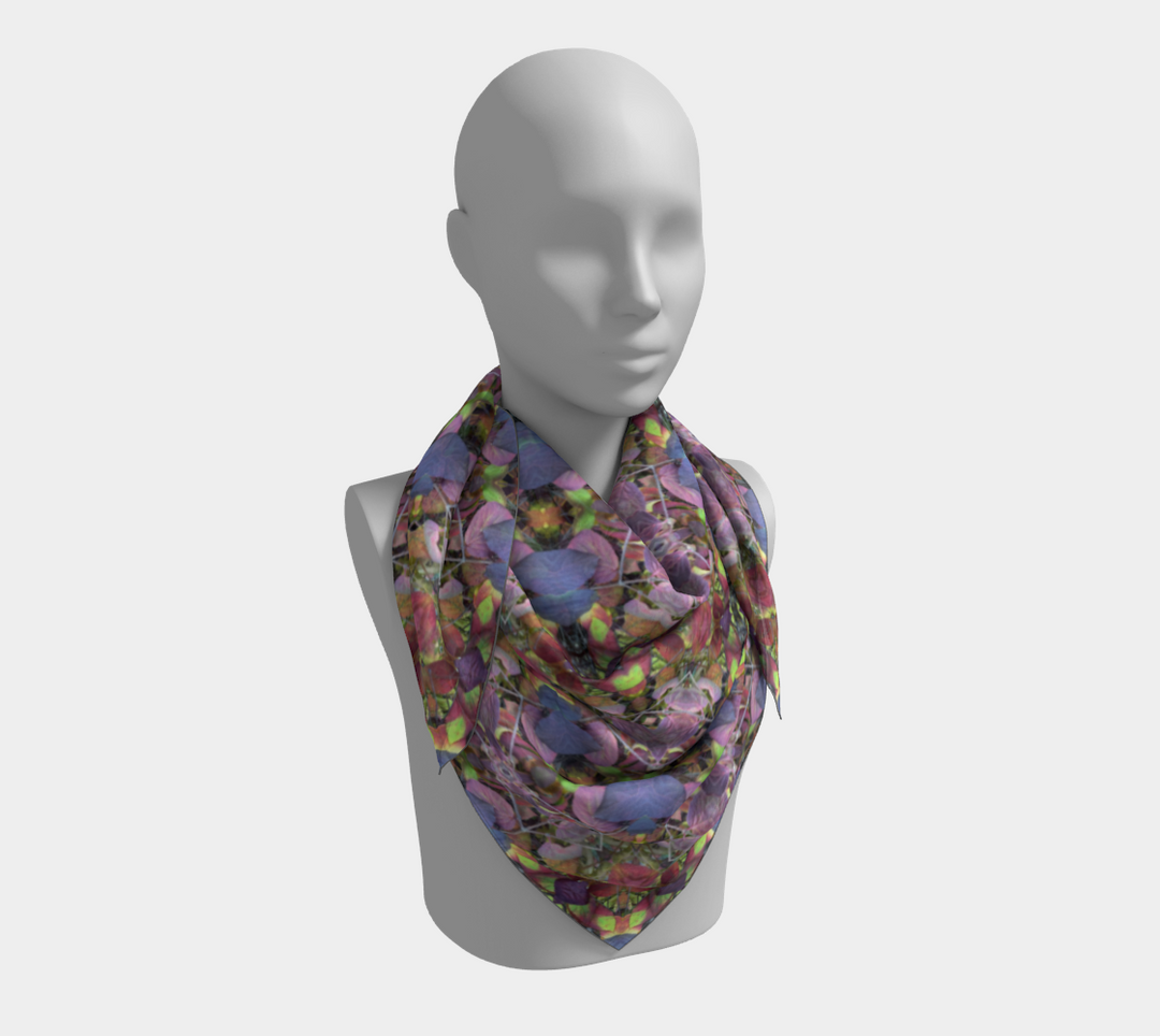 Virginia Autumn 2 Square Scarf