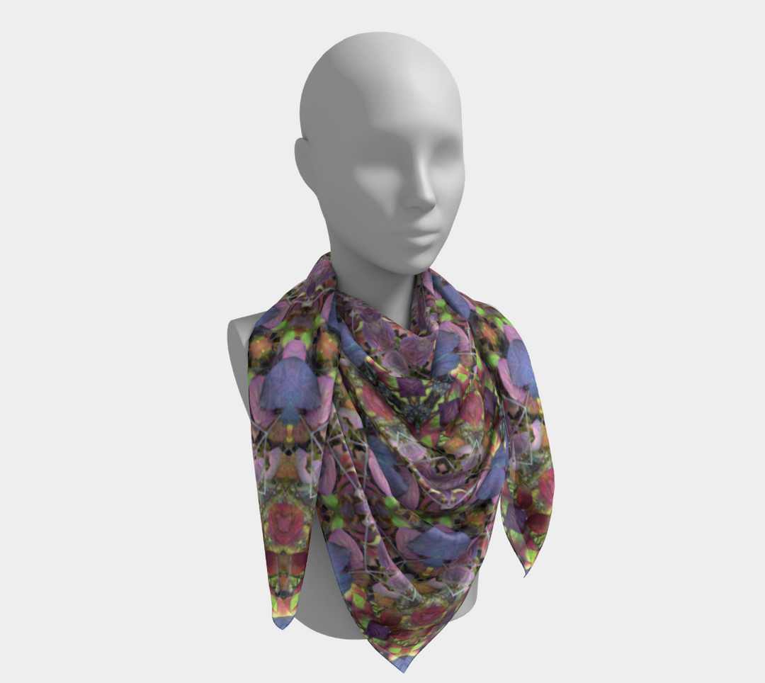 Virginia Autumn 2 Square Scarf