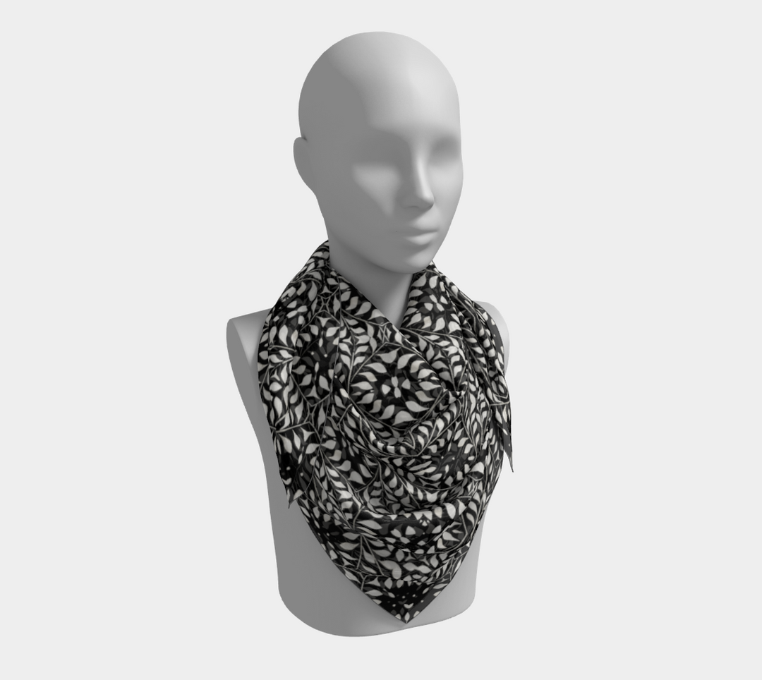 Camelbone Medallion Square Scarf