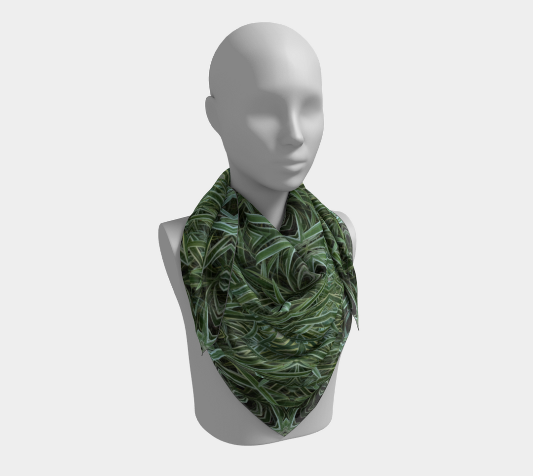Flax Lily 2 Square Scarf