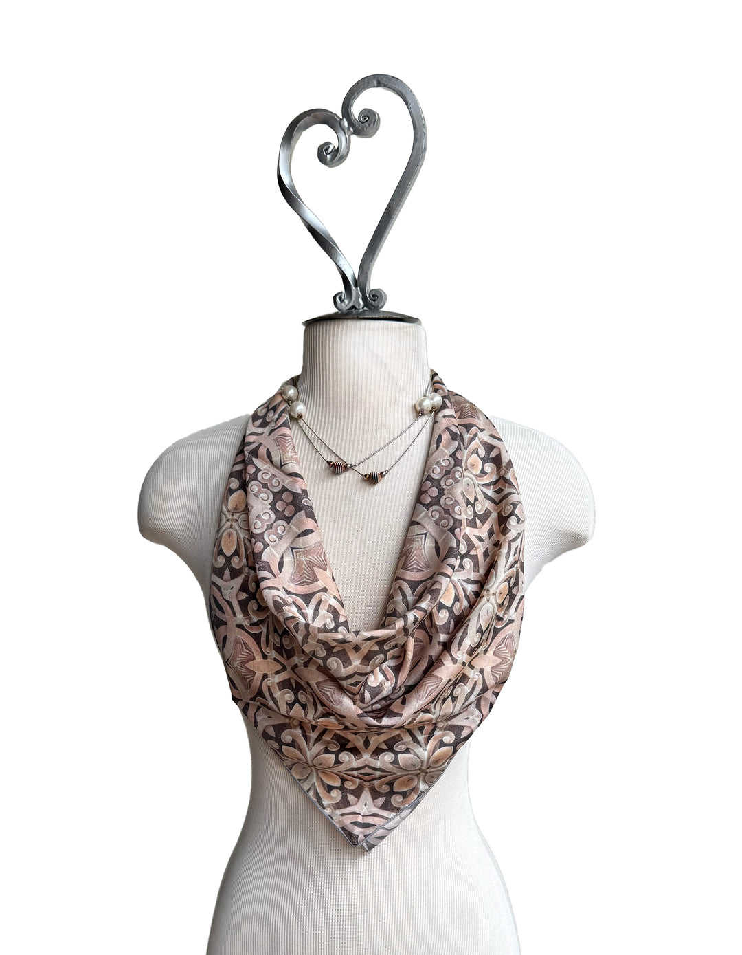 Chicago Beautiful Floral Square Scarf