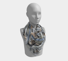 Load image into Gallery viewer, Chattahoochee Blue Herons Square Scarf
