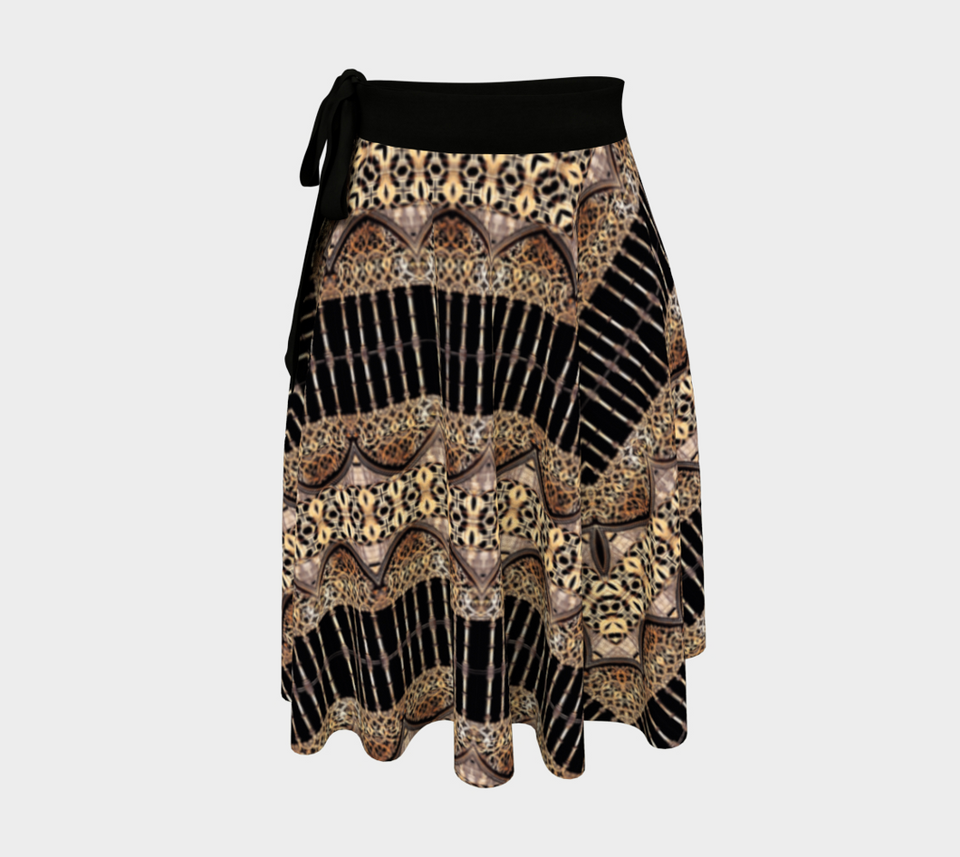 Gothic Arch Wrap Skirt