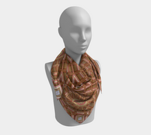 Load image into Gallery viewer, Celestial Ceiling 11 Square Scarf
