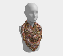 Load image into Gallery viewer, Virginia Autumn 7 Square Scarf
