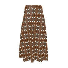 Load image into Gallery viewer, Autumn White Egret Midi Skirt

