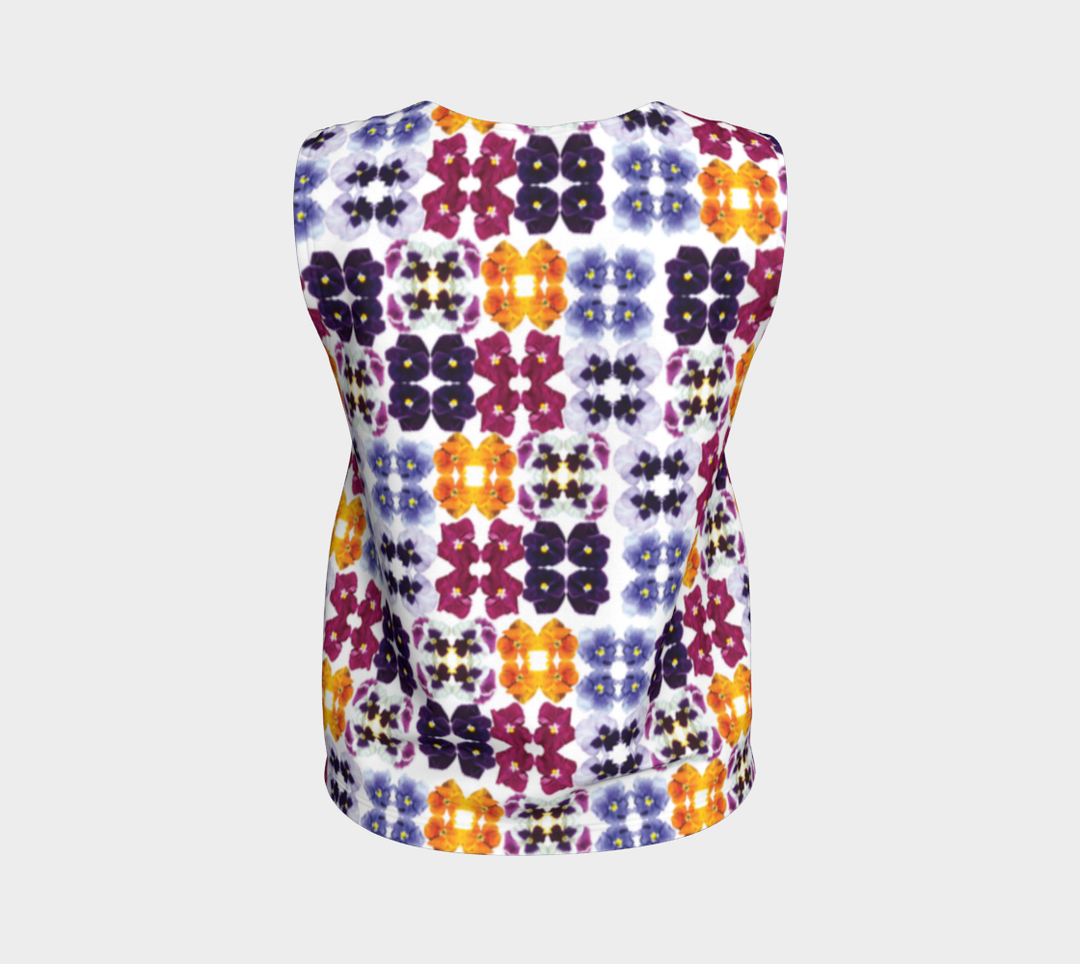 Pansy Box (Long) Loose Tank Top