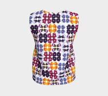 Load image into Gallery viewer, Pansy Box Loose Tank Top (Long)
