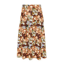 Load image into Gallery viewer, Magnolia Blooms Midi Skirt

