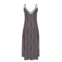 Load image into Gallery viewer, Miscanthus Stripe Slip Dress
