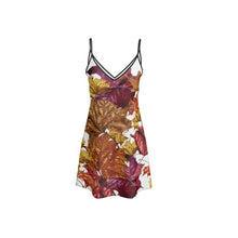 Load image into Gallery viewer, Soggy Leaf Jumble Slip Dress
