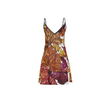 Load image into Gallery viewer, Soggy Leaf Jumble Slip Dress
