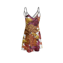 Load image into Gallery viewer, Soggy Leaf Jumble Slip Dress
