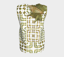 Load image into Gallery viewer, Army Green Leaf Quilt Loose tank top
