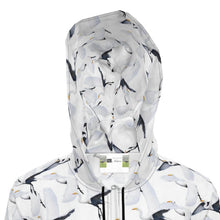 Load image into Gallery viewer, White Egret Migration Rain Jacket
