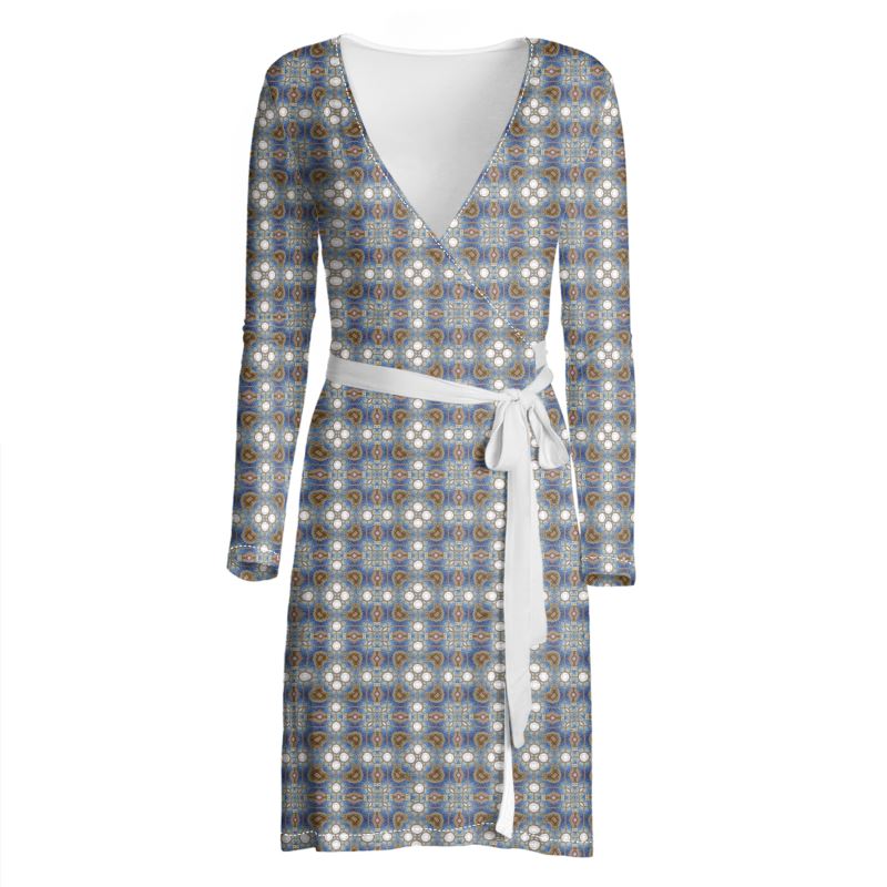 Celestial Ceiling 9 Wrap Dress