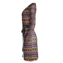 Load image into Gallery viewer, Virginia Autumn 3 Wrap Dress
