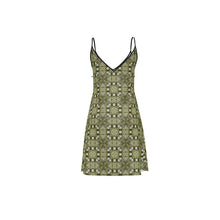 Load image into Gallery viewer, Spring Pine Diamond Slip Dress
