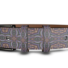 Load image into Gallery viewer, Miscanthus Stripe Leather Belt
