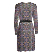 Load image into Gallery viewer, Miscanthus Stripe Wrap Dress

