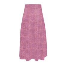 Load image into Gallery viewer, Water Wonder Pink Midi Skirt
