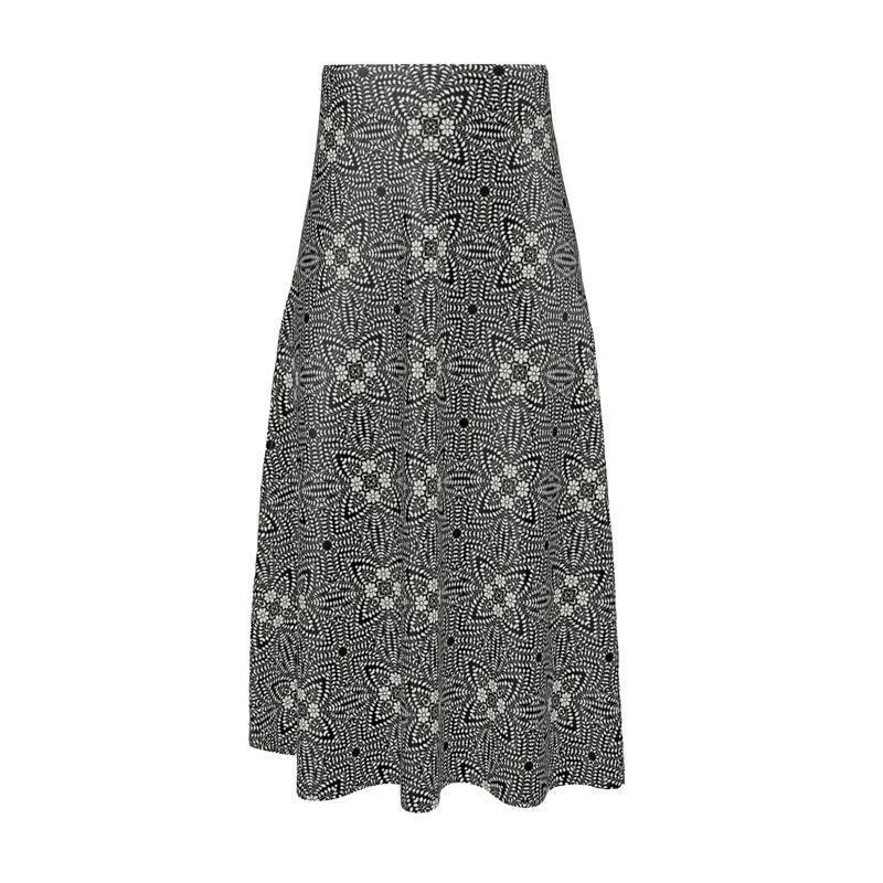 Camelbone Door Midi Skirt